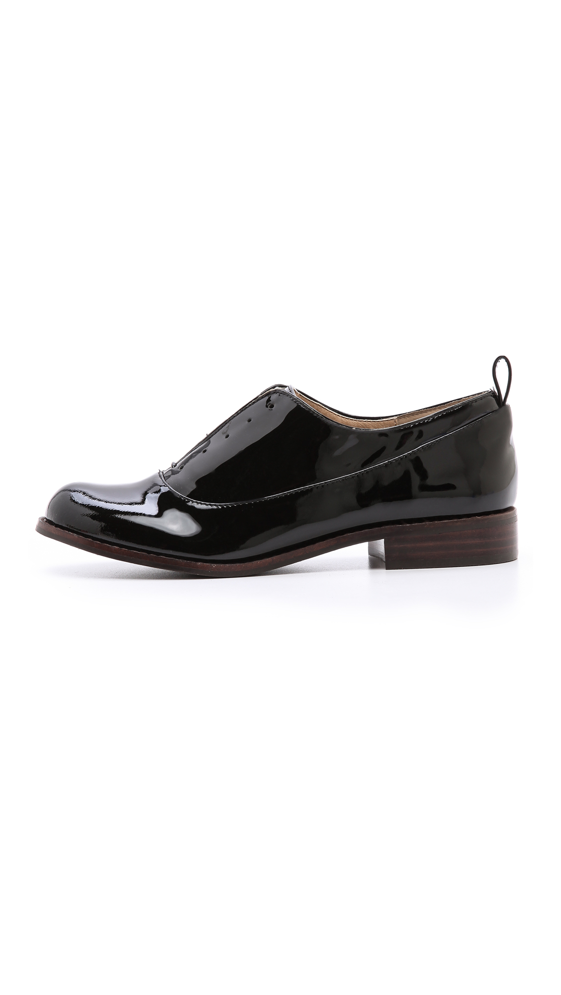laceless oxfords