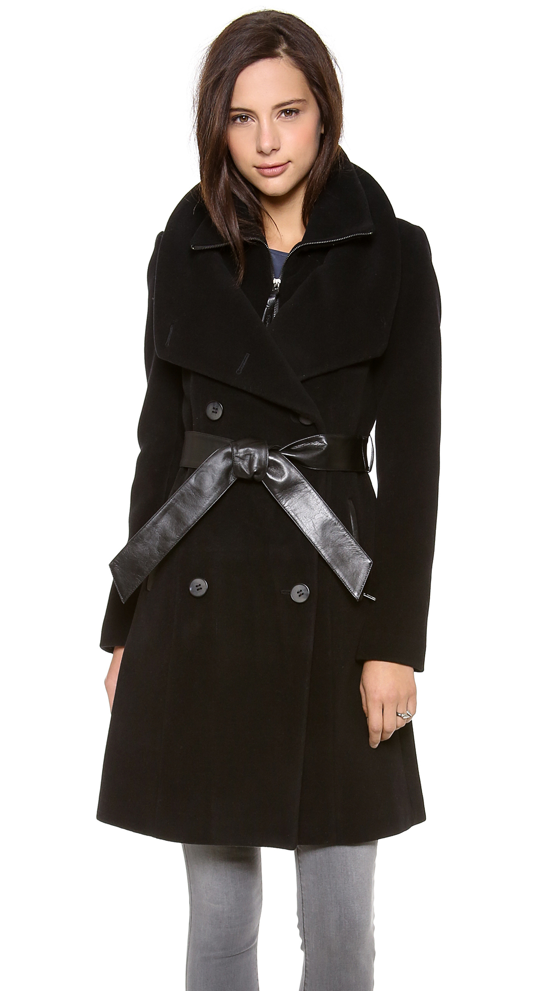 Lyst - Mackage Devora Coat in Black