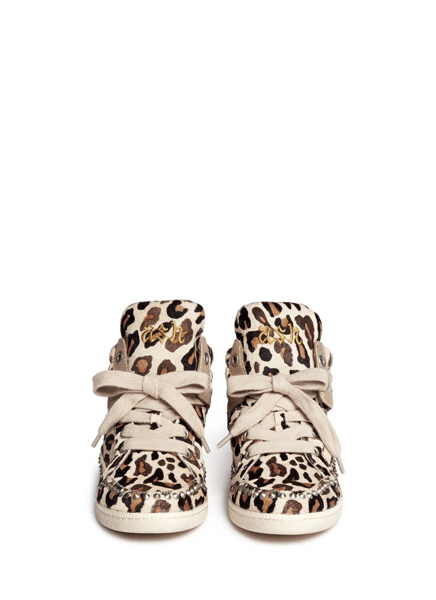 ash leopard trainers
