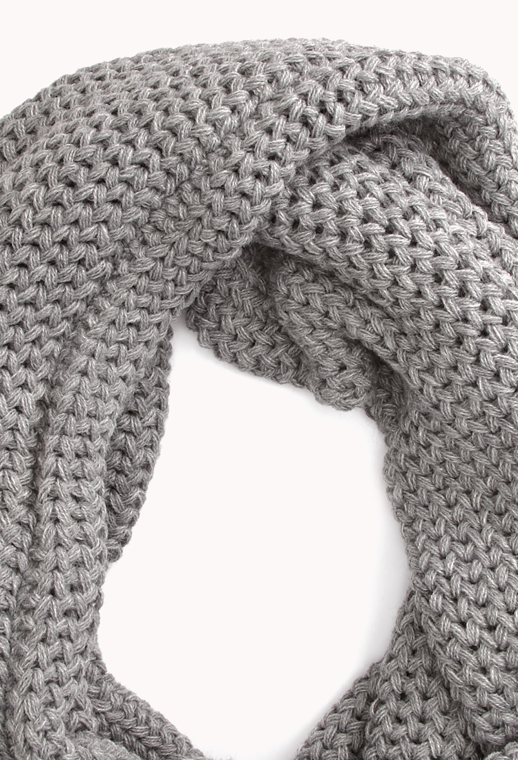 Forever 21 Cold Days Infinity Scarf in Gray Lyst