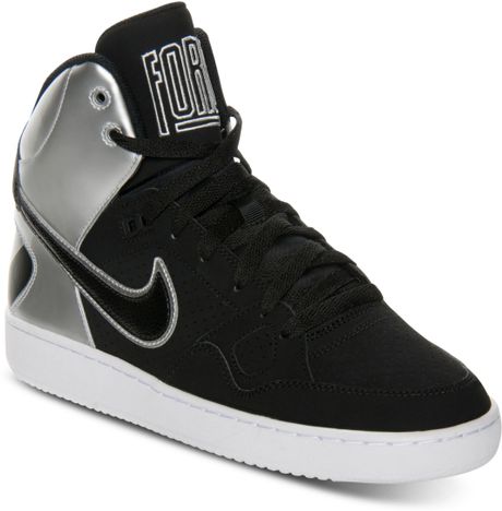 Nike Mens Son Of Force Mid Basketball Sneakers From Finish Line in ...