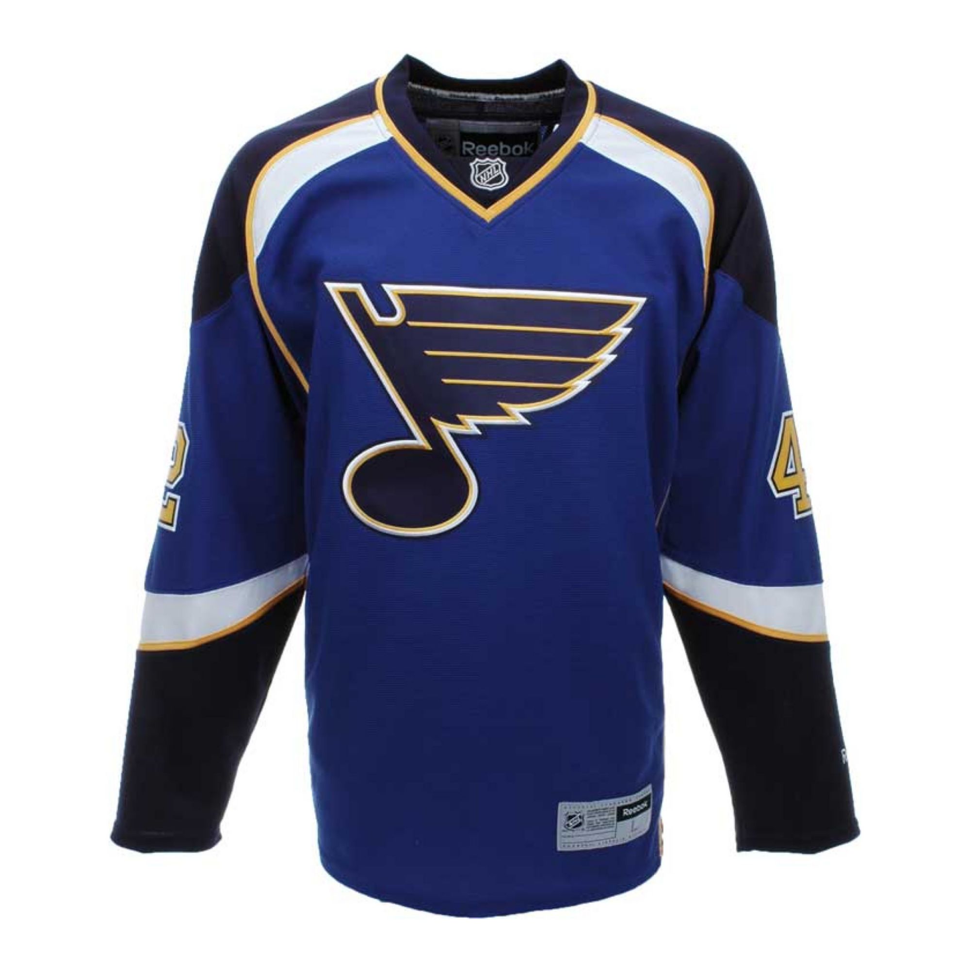 Reebok Mens David Backes St Louis Blues Premier Jersey in Blue for Men ...