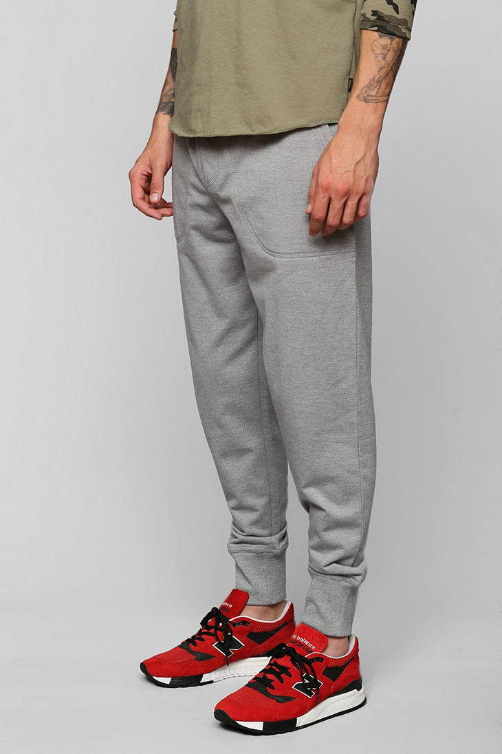 jogger pants gray