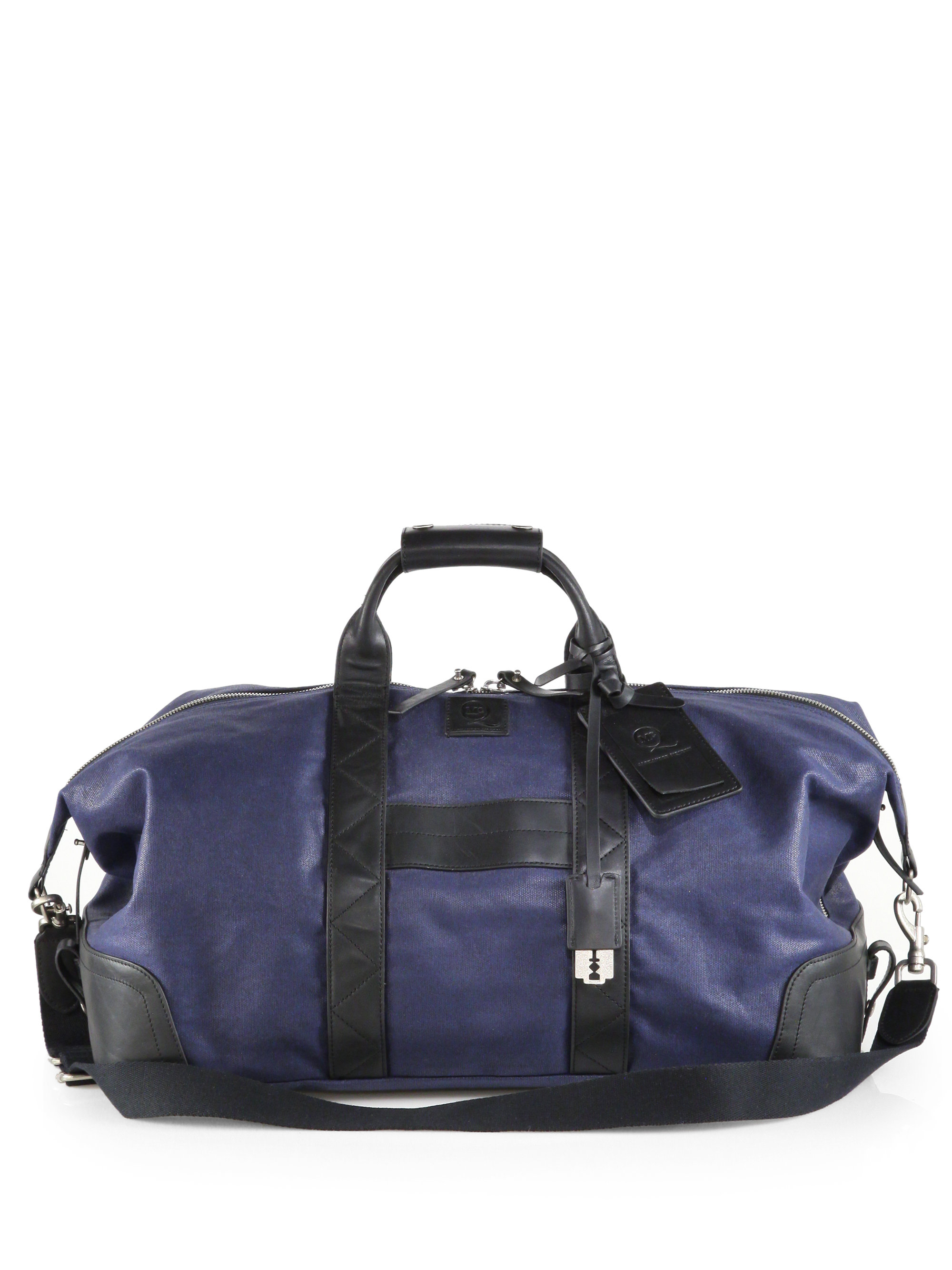 Lyst - Mcq Canvas Weekender Duffle Bag in Blue for Men