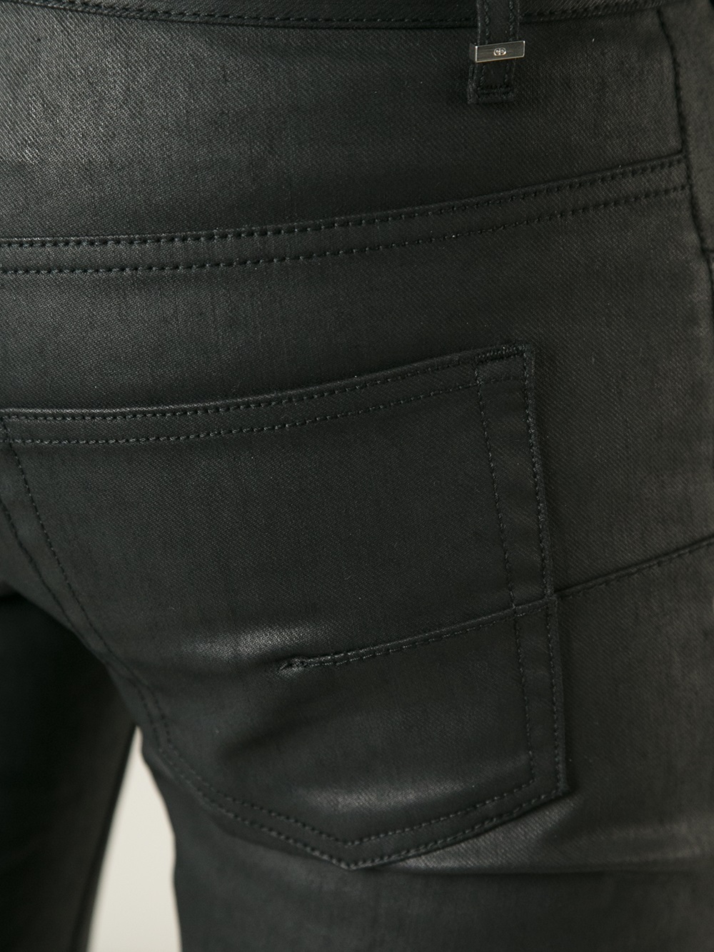Lyst - Dior Homme Coated Skinny Jeans in Black for Men