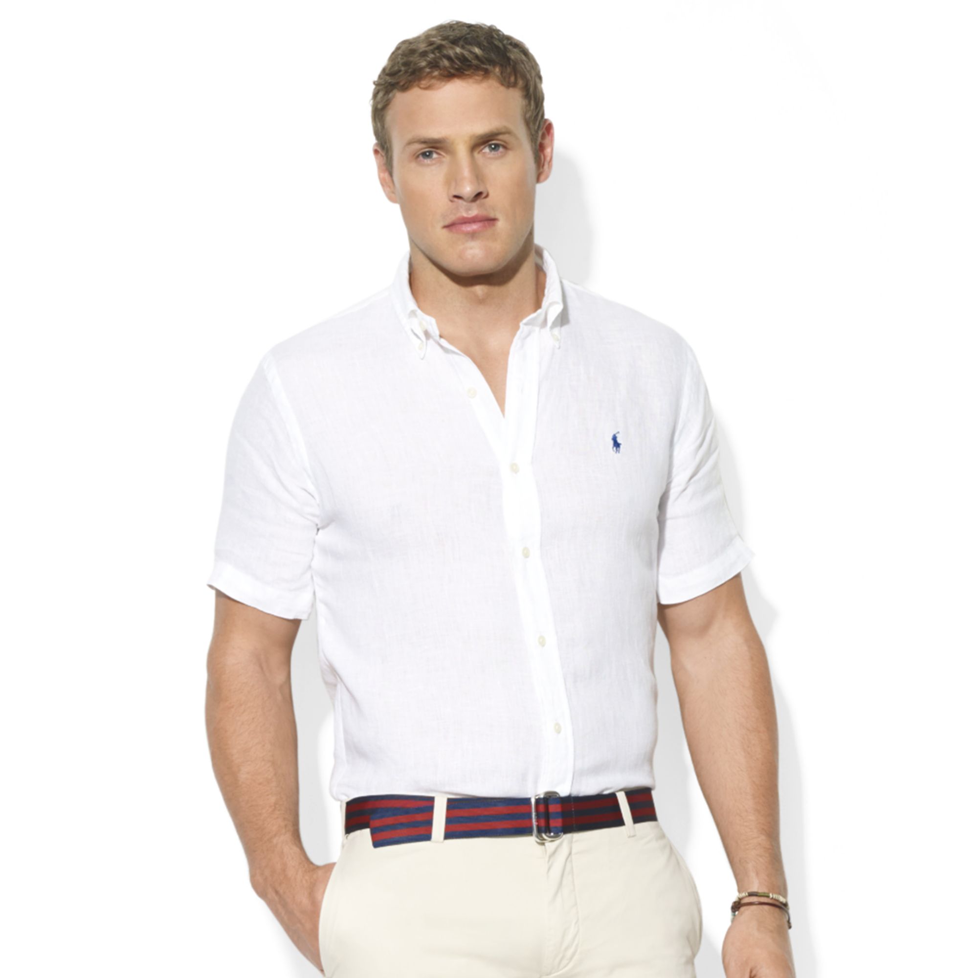 Ralph Lauren Womens White Linen Shirt Dr E Horn GmbH Dr E Horn GmbH