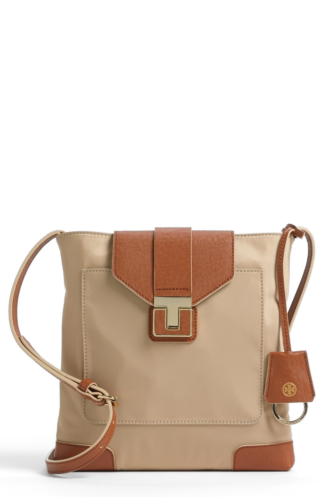 Tory Burch Penn Crossbody Bag in Brown (Mid Camel/ Luggage) | Lyst