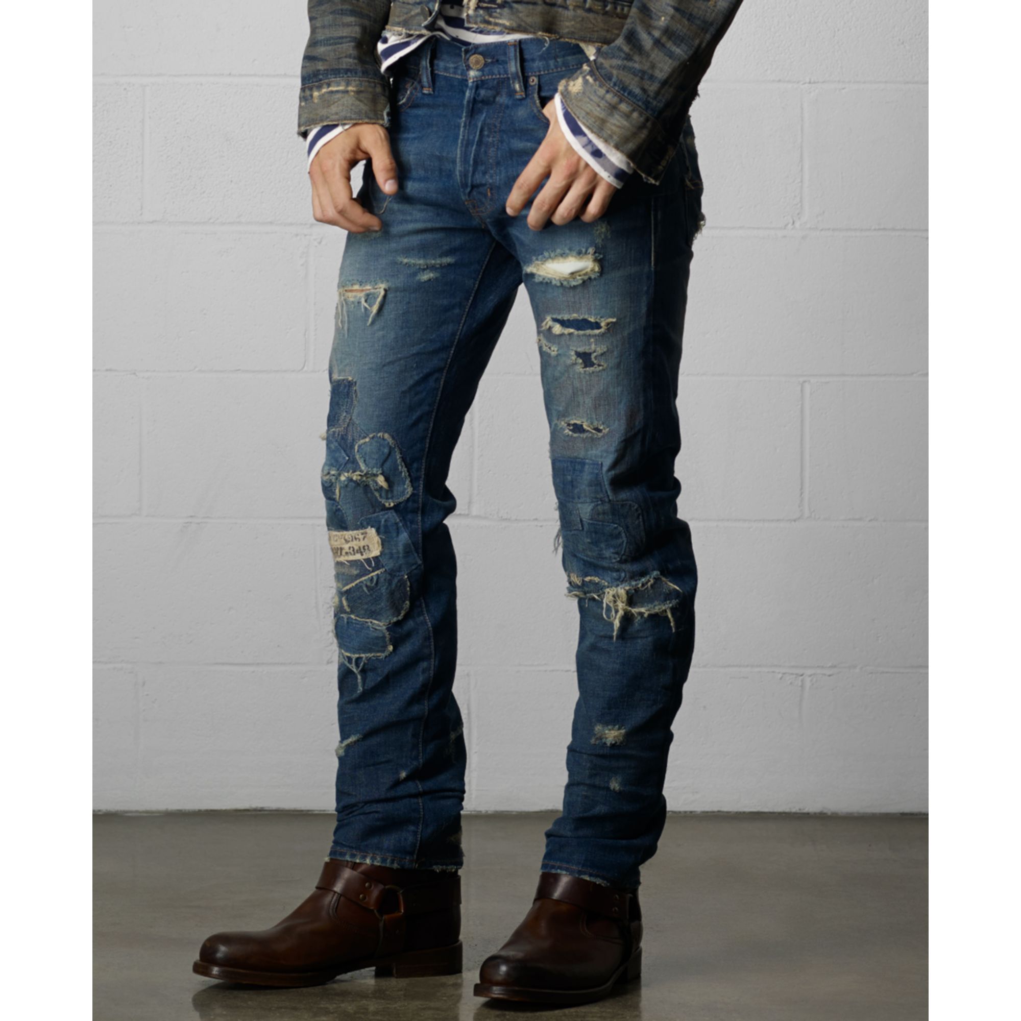 ralph lauren denim pants