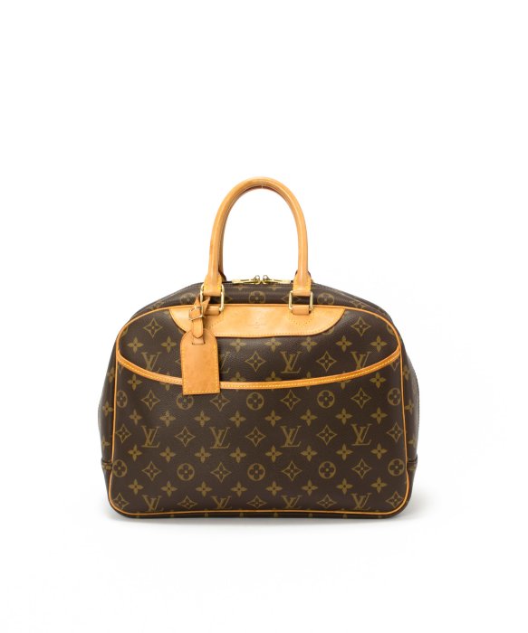 Lyst Louis Vuitton Preowned Brown Monogram Canvas Deauville Top Be Inspired