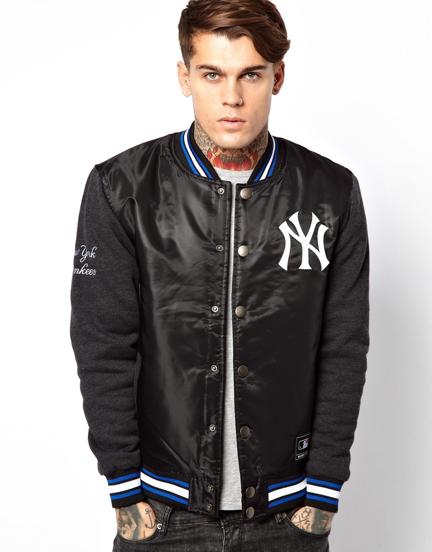 Majestic Ny Yankees Lambert Jacket in Black for Men | Lyst