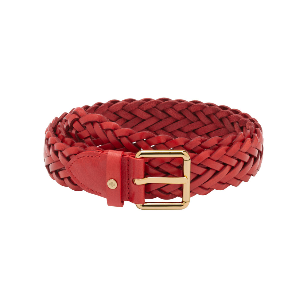 Lyst - Mulberry Braided Belt in Red