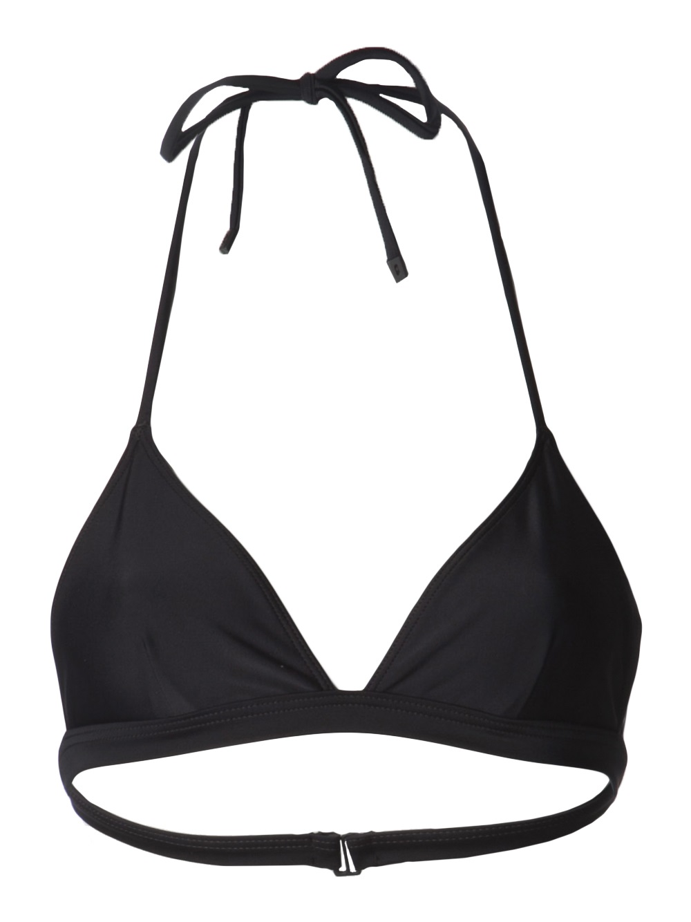Lyst - T By Alexander Wang Triangle Bikini Top in Black