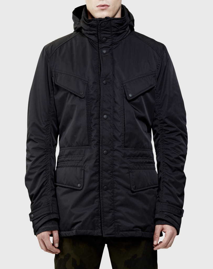 Isaora M65 Field Jacket in Black for Men (Solid Black) | Lyst