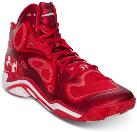 Under Armour Mens Micro G Anatomix Spawn Basketball Sneakers From ...