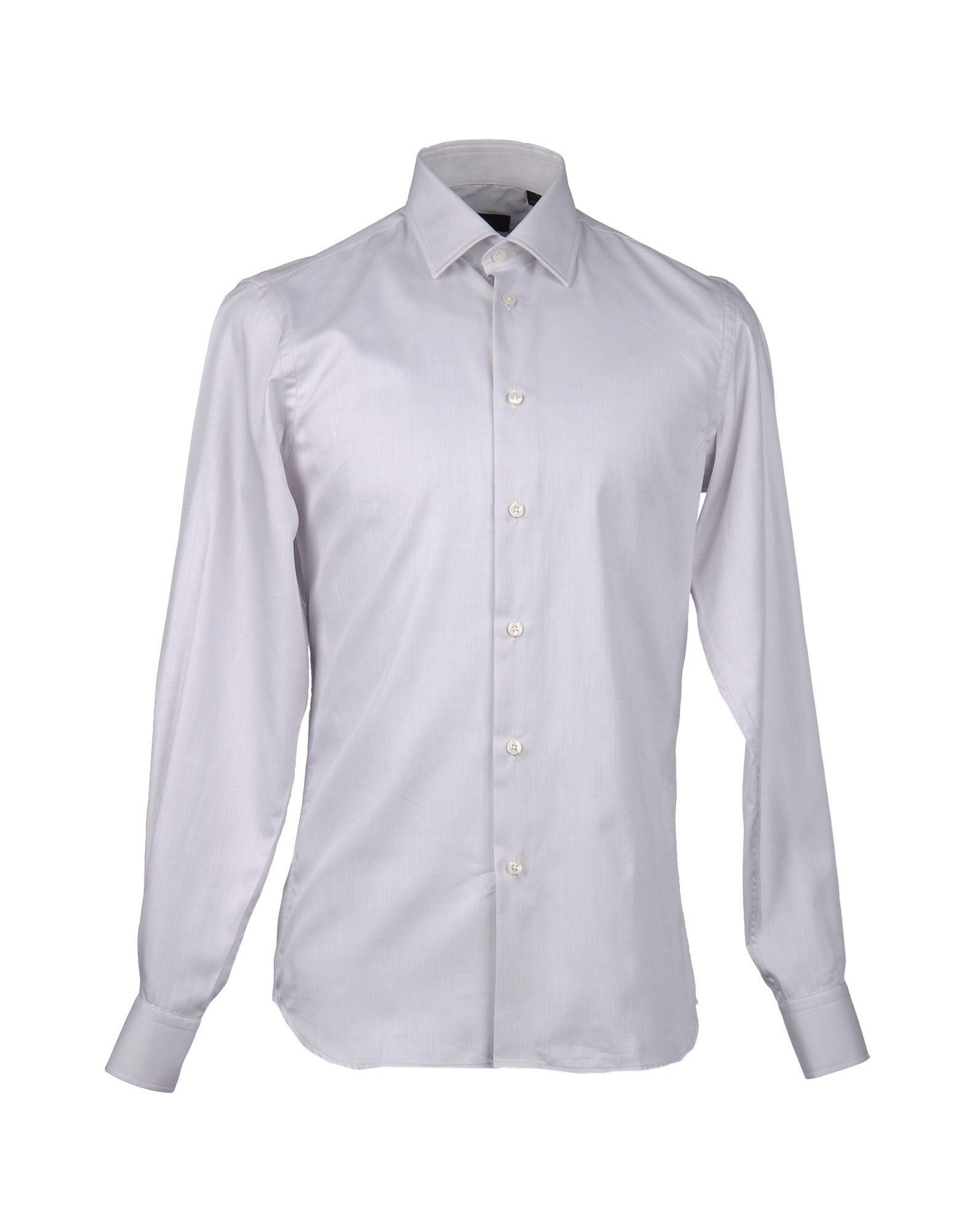 Calvin Klein Long Sleeve Shirt in Gray for Men (Light grey) | Lyst