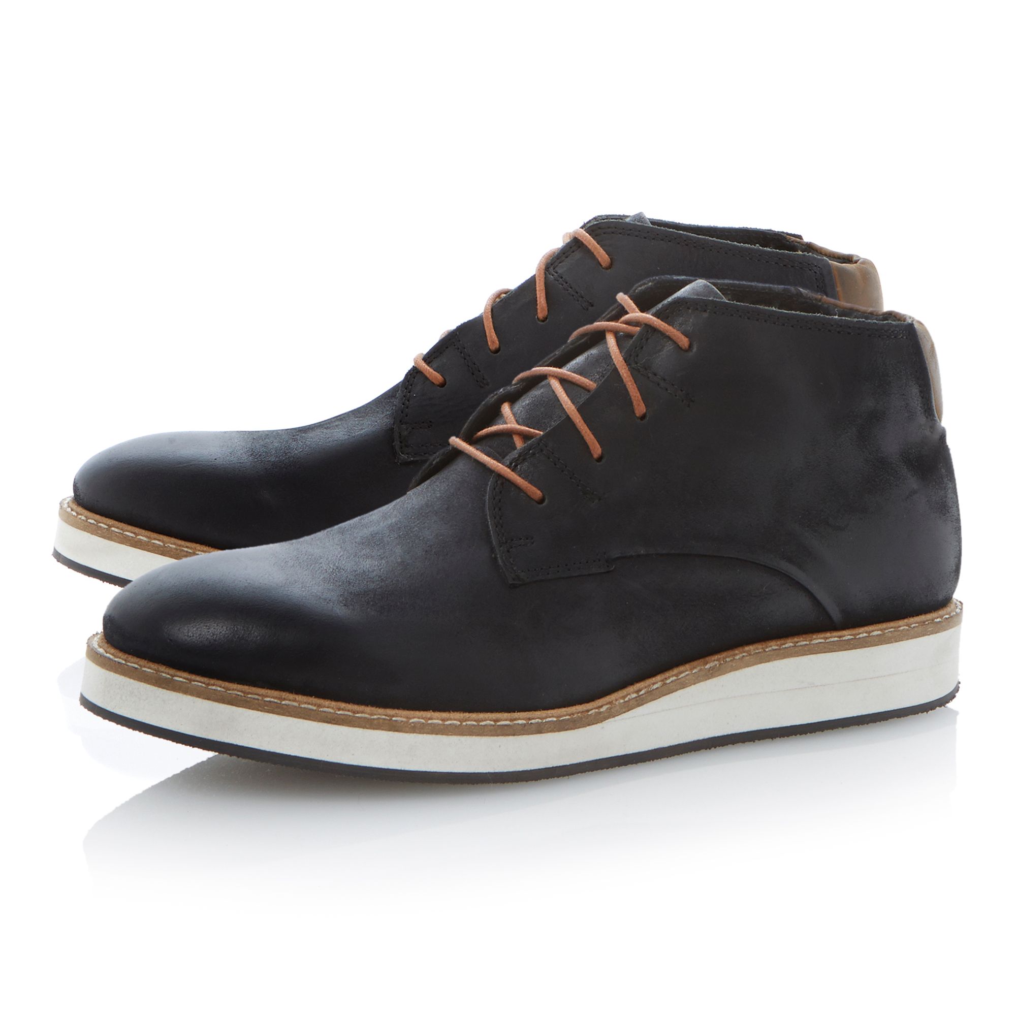 mens work boots with white sole