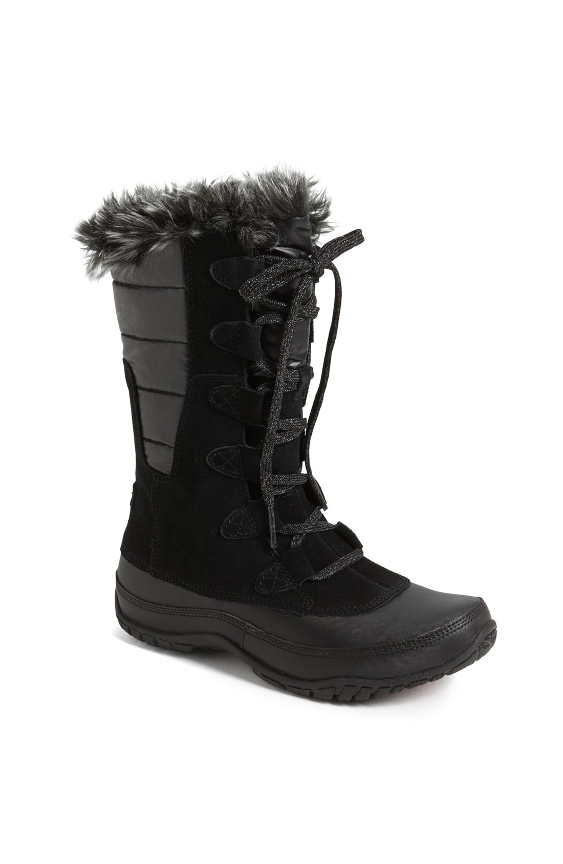 The North Face 'Nuptse Purna' Boot in Black | Lyst