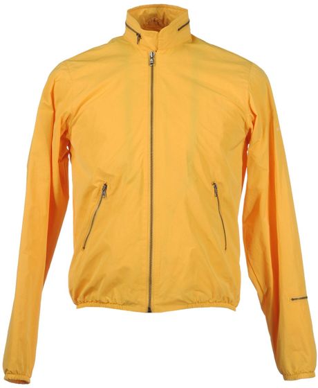 Calvin Klein Jeans Jackets in Yellow for Men | Lyst