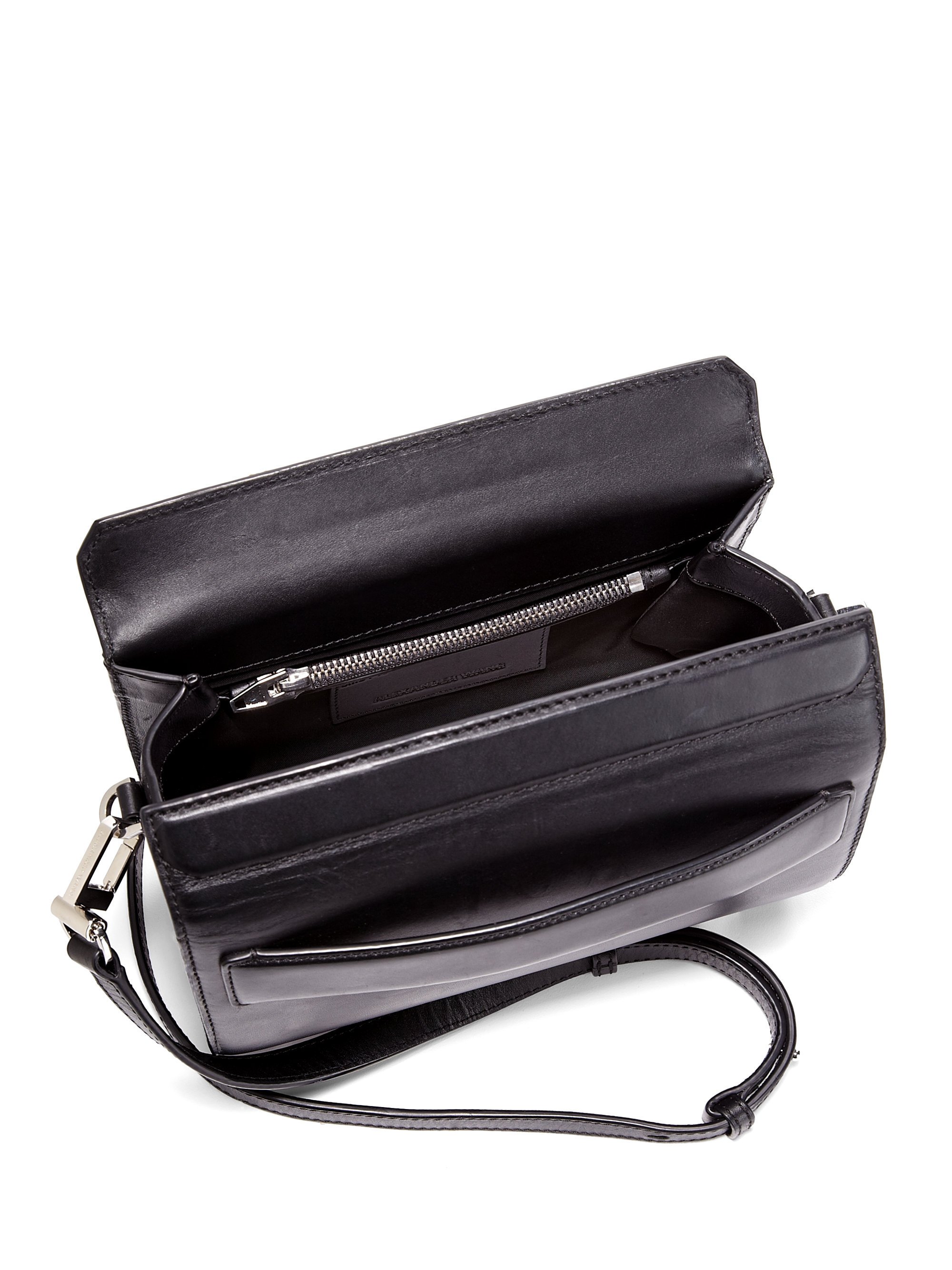 mini leather crossbody purse