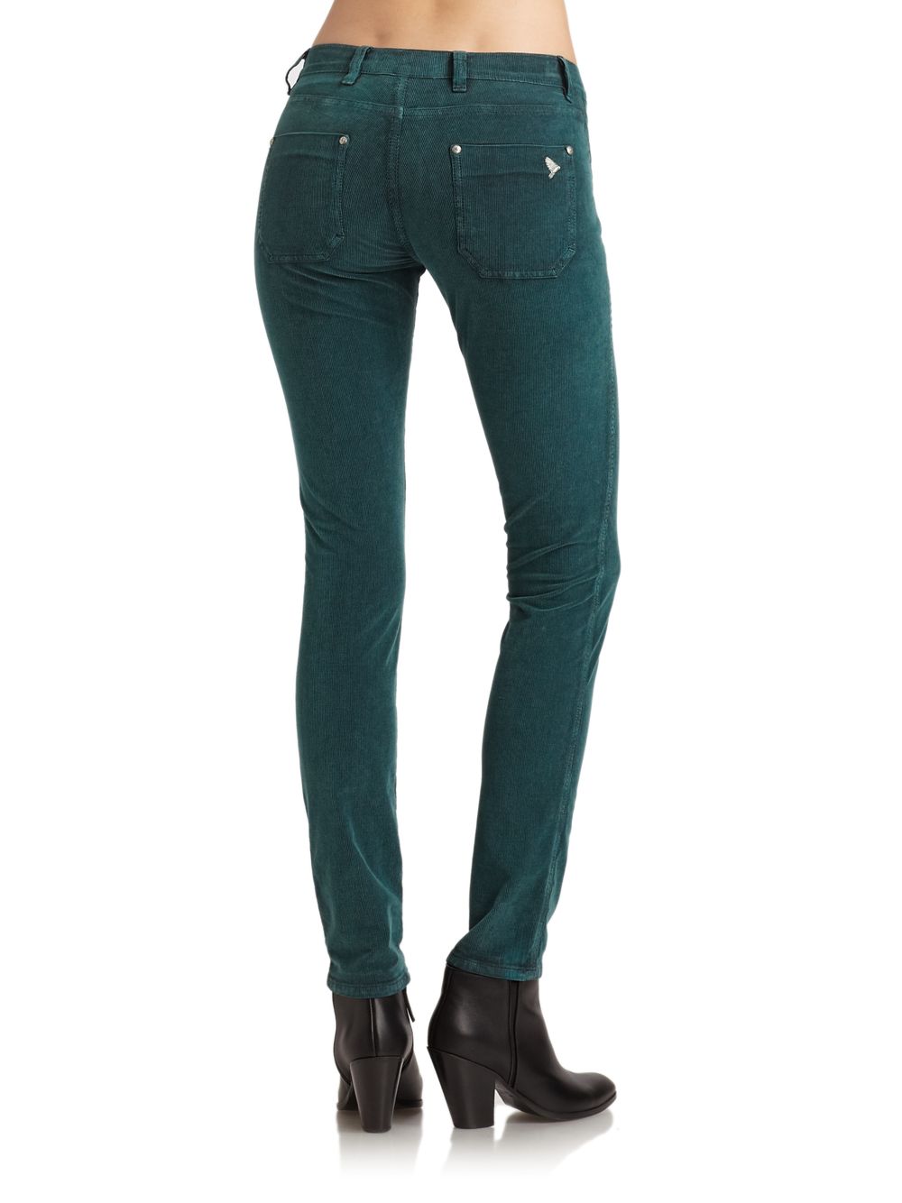 skinny cord jeans ladies