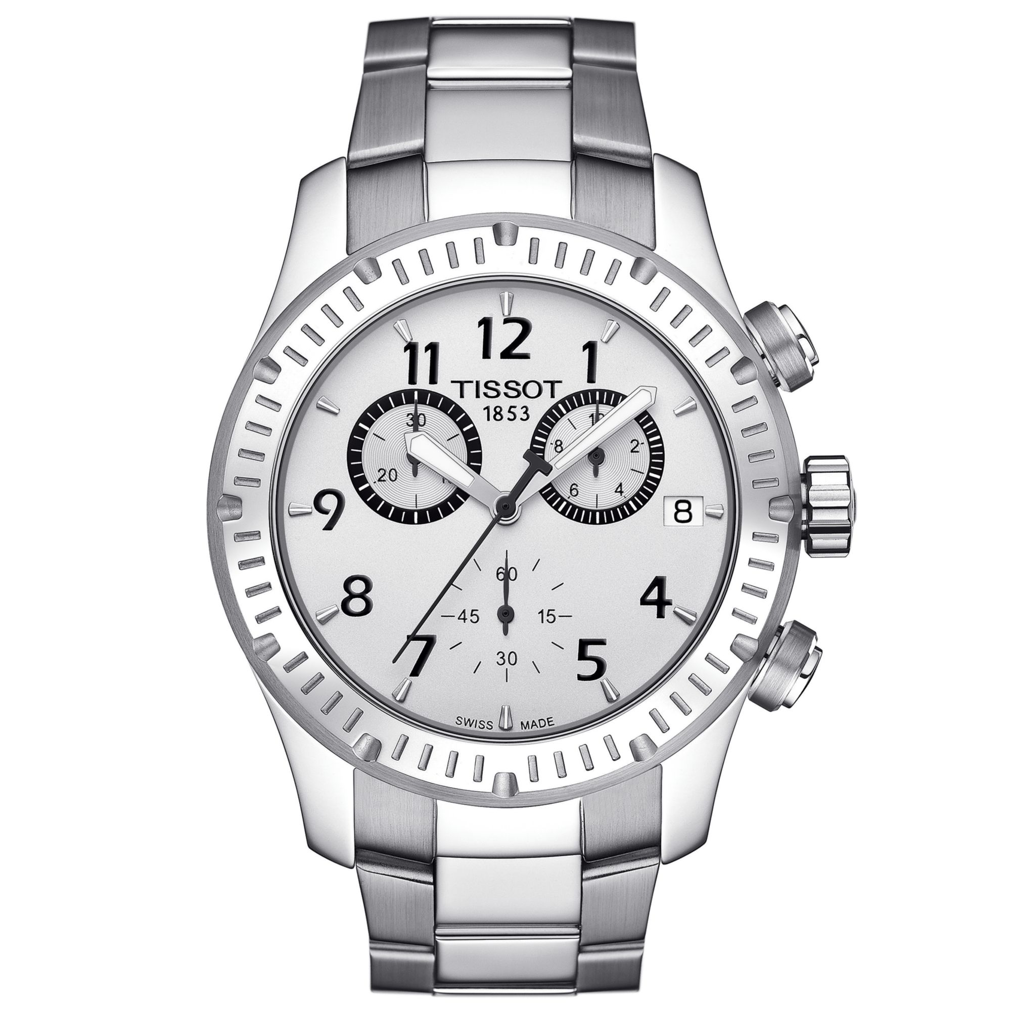 Lyst - Tissot Mens Swiss Chronograph V8 Stainless Steel  