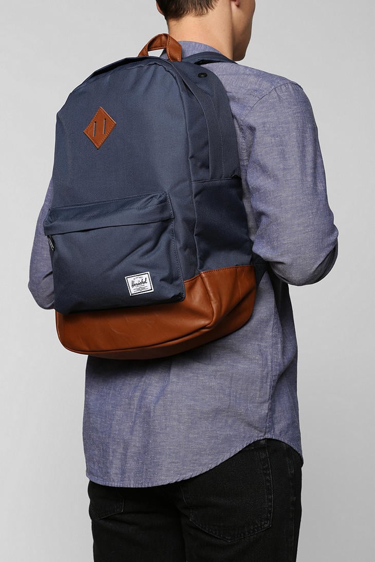 Lyst Urban Outfitters Herschel Heritage Backpack in Blue for Men
