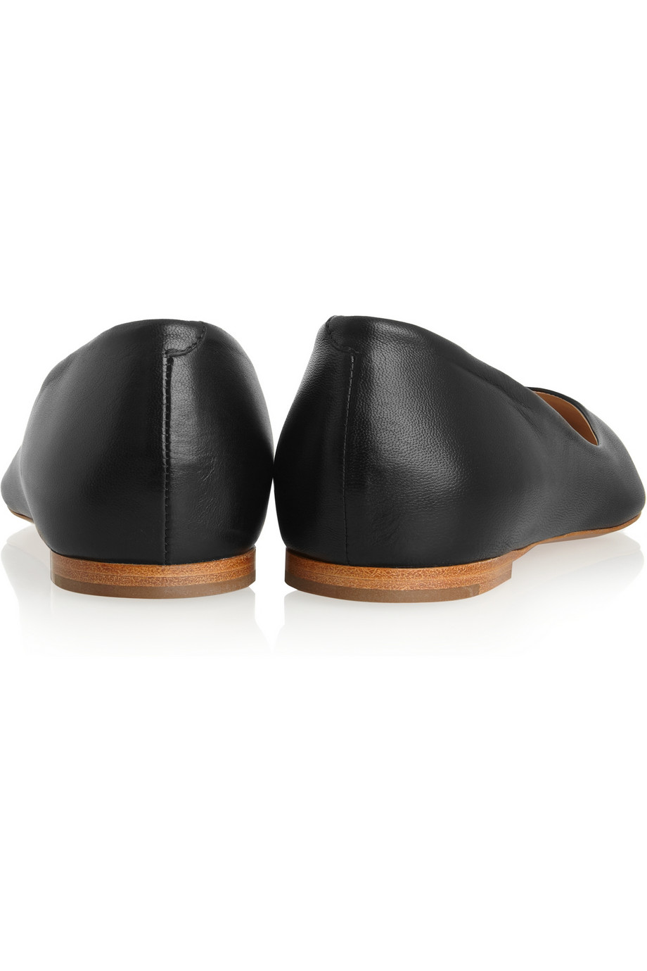 chloe flats black