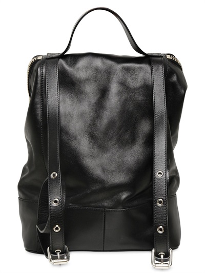 Lyst - Giuseppe zanotti Nappa Leather Backpack in Black