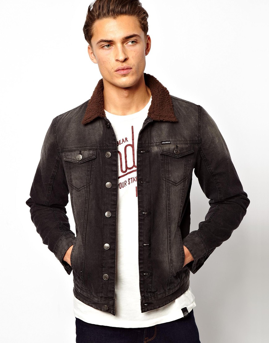 Mens Gray Denim Jacket - Jacket To