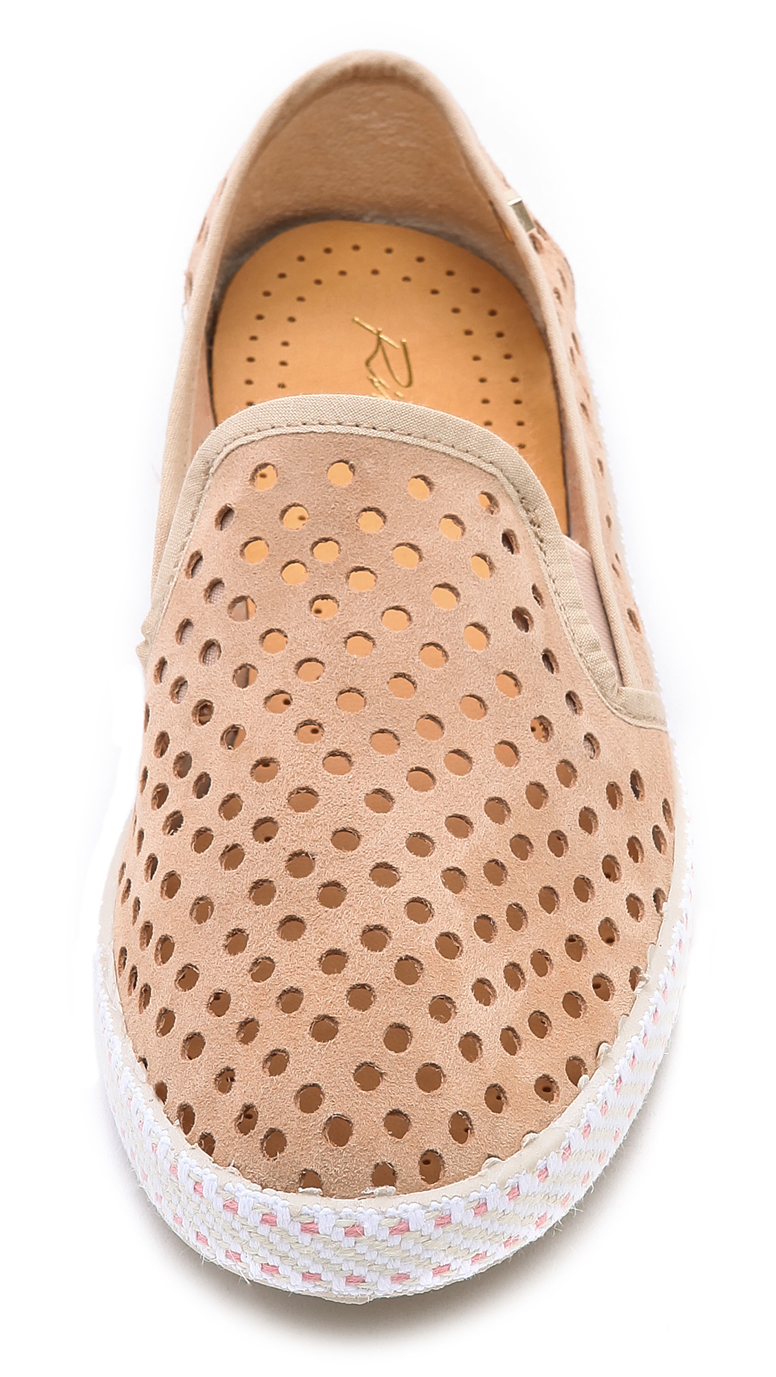 Lyst - Rivieras Sultan Slip On Perforated Sneakers in Natural