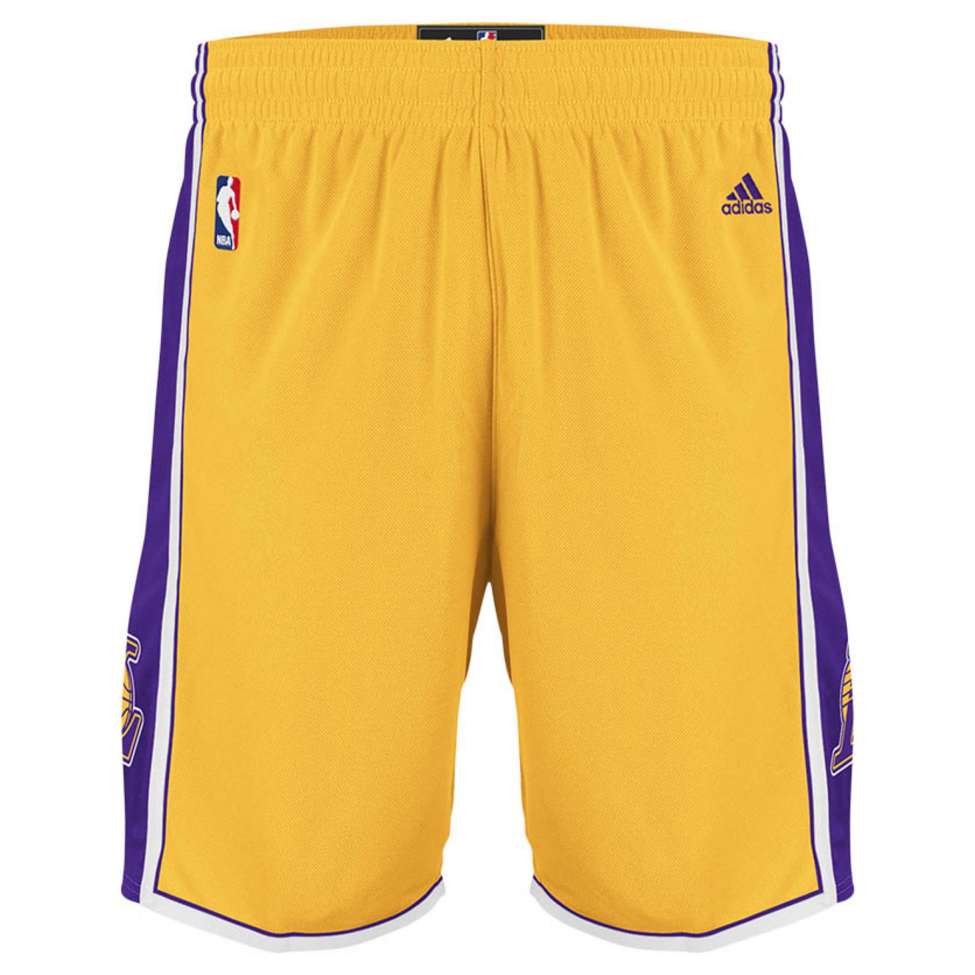 Adidas Mens Los Angeles Lakers Swingman Shorts in Gold for Men | Lyst