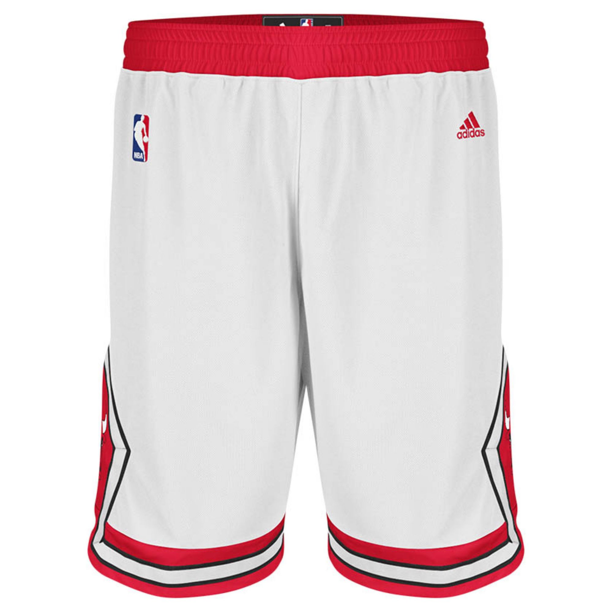 Adidas Mens Chicago Bulls Swingman Shorts in White for Men | Lyst