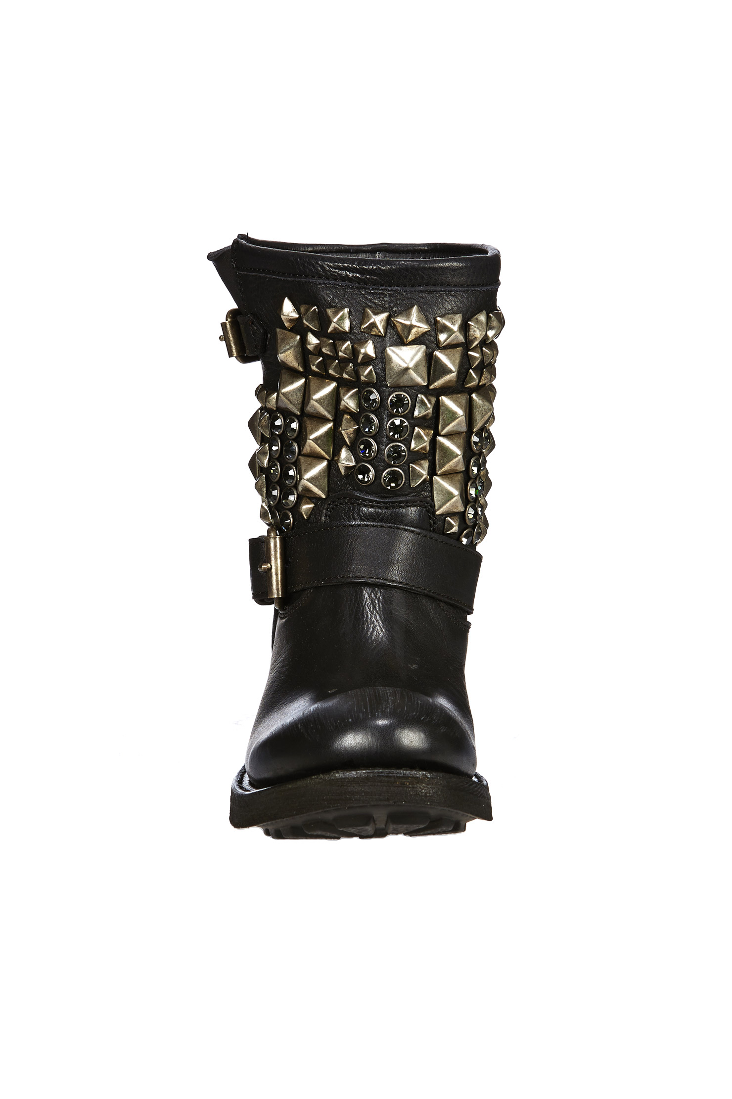 Ash Boots Tyler Destroyer Nappa in Black Lyst