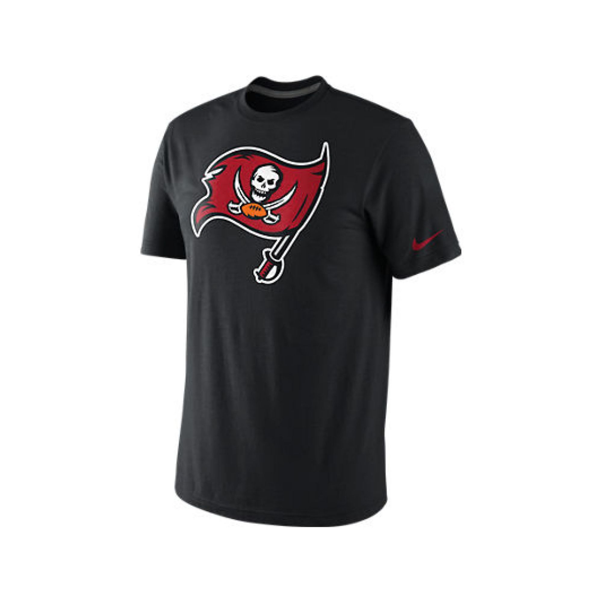 Nike Mens Short Sleeve Tampa Bay Buccaneers T-shirt in Black for Men - Lyst
