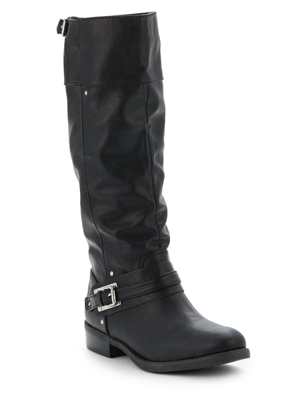 Dolce Vita Lasso Leather Knee High Boots in Black | Lyst