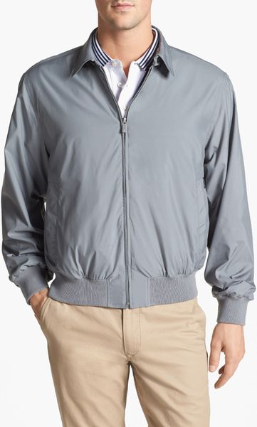 Faconnable Water Repellent Jacket in Gray for Men (Grey) | Lyst