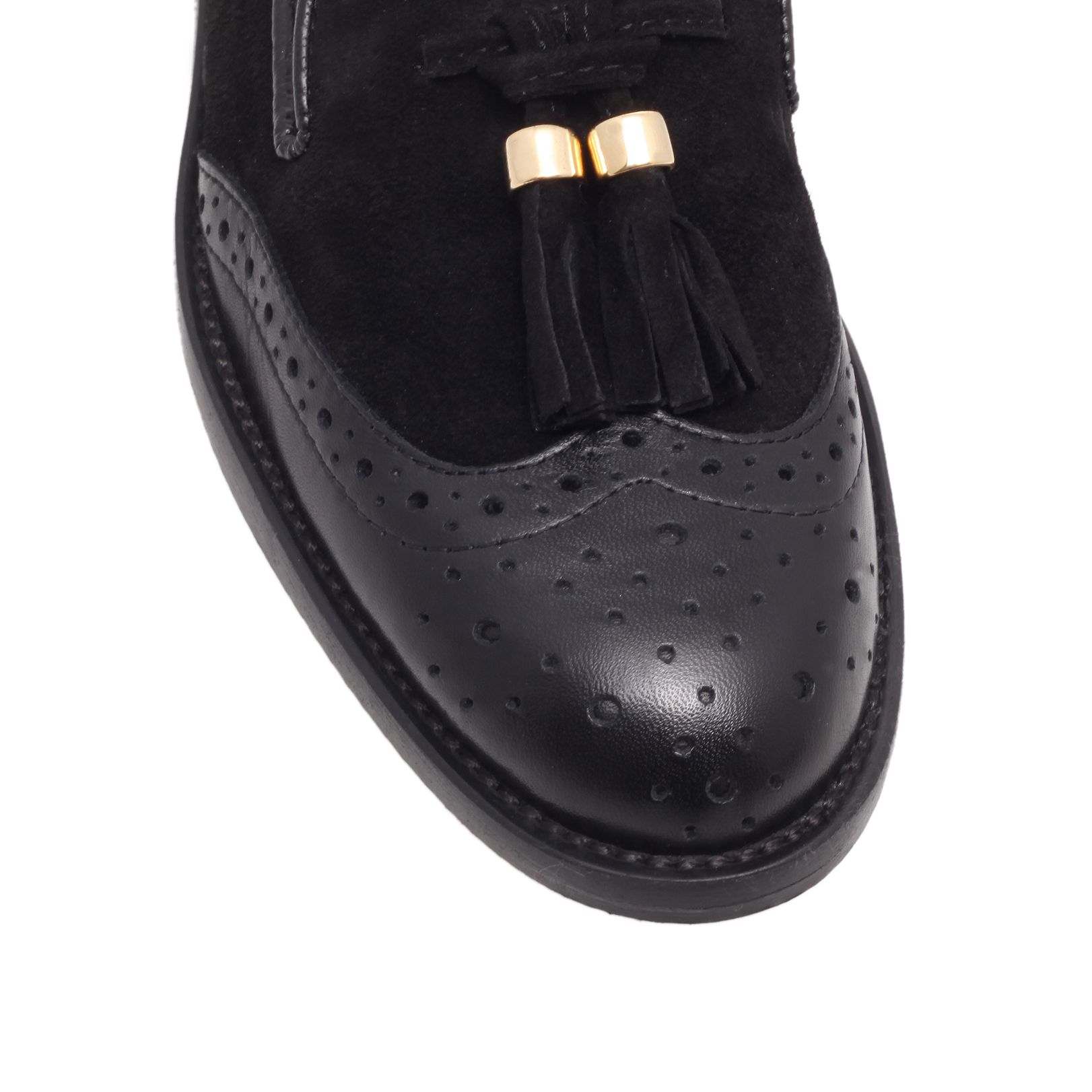 carvela black patent shoes