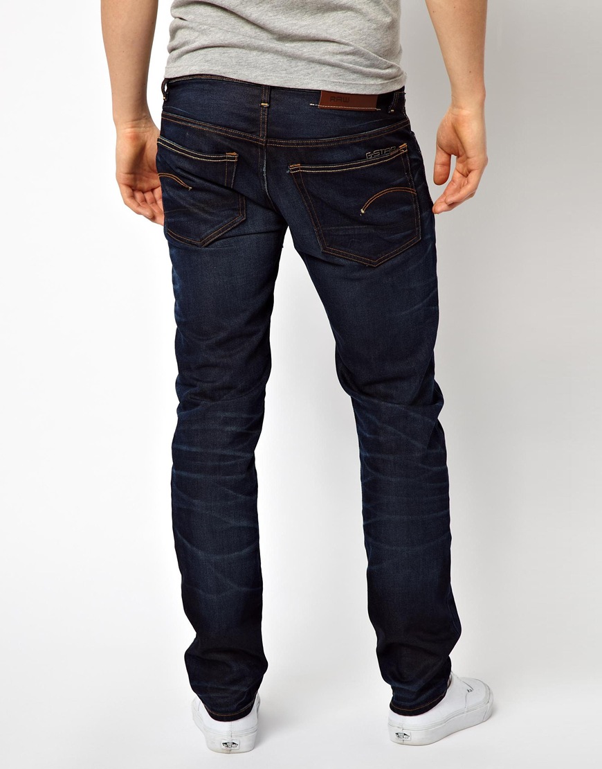 Lyst - G-Star RAW G Star Jeans 3301 Low Tapered Fit Dark Aged in Blue