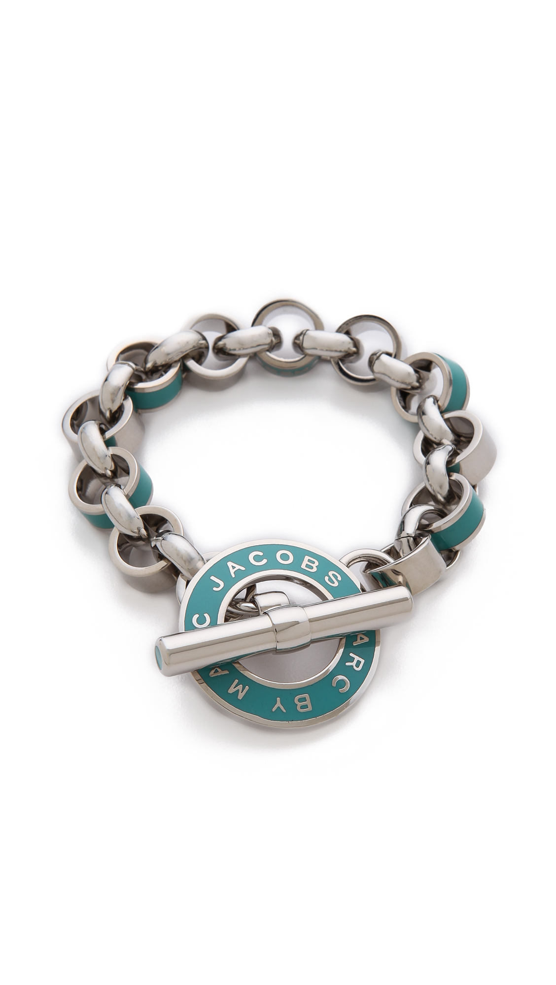 Marc by marc jacobs Enamel Toggle Bracelet in Blue Lyst