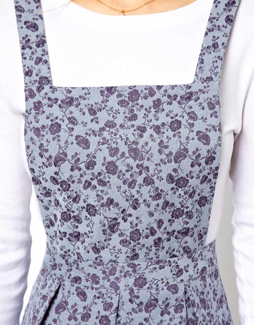 floral pinafore