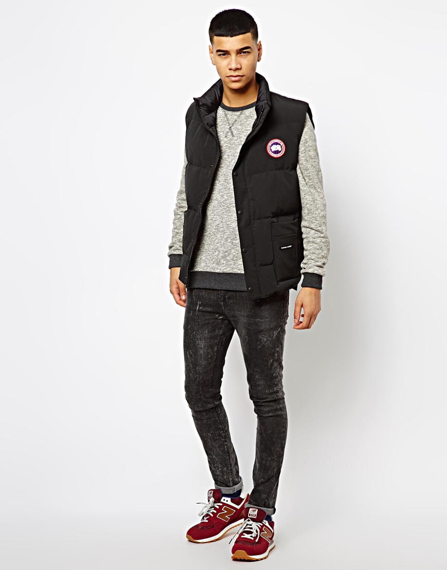 canada goose black gilet canada goose black gilet