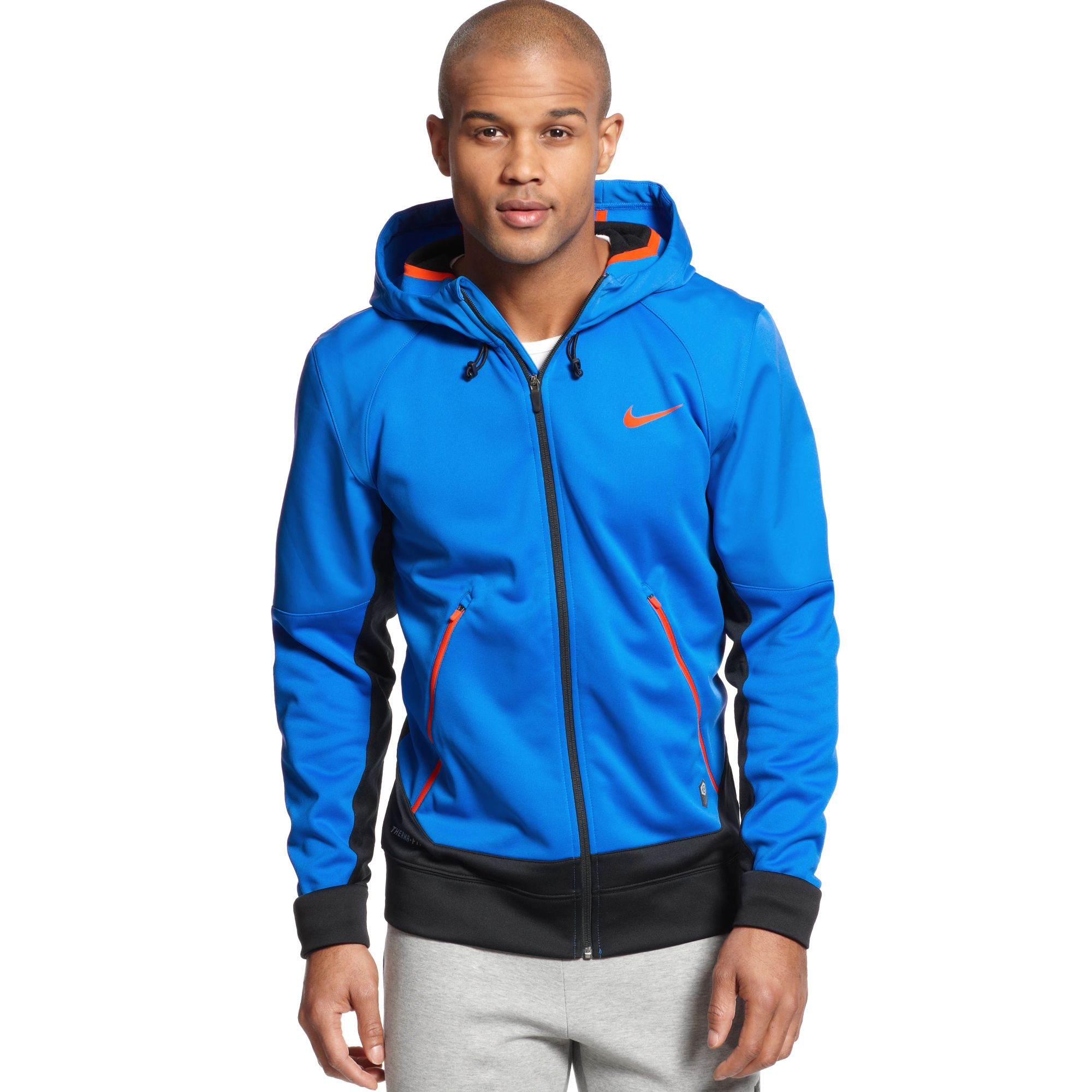 nike basketball zip up