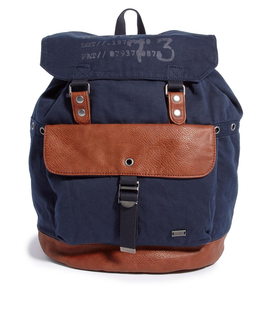Lyst - Pepe jeans Backpack in Blue for Men