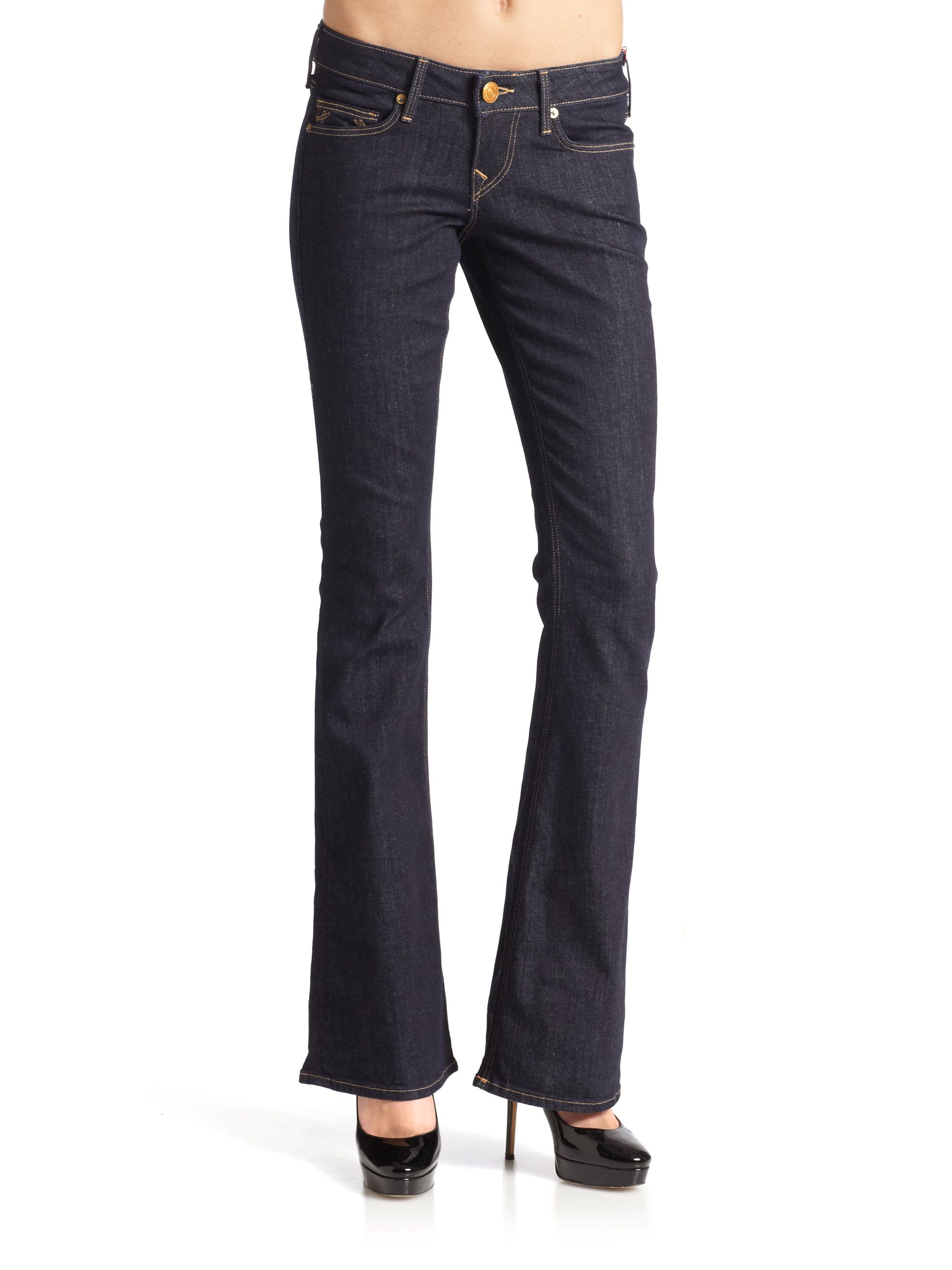 True Religion Bobby Western Flared Jeans in Blue (LONESTAR) | Lyst