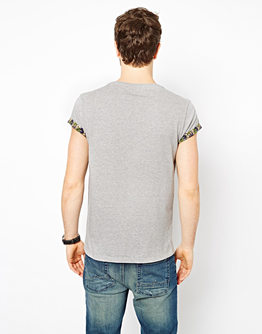 asos grey tshirt