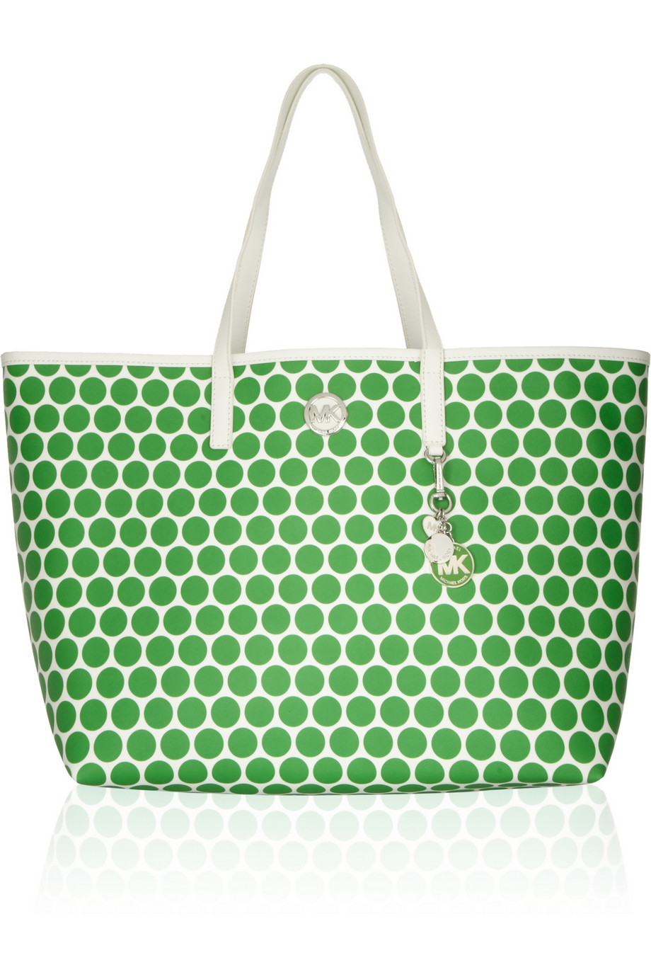 michael kors polka dot tote