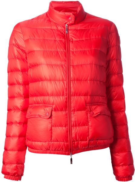 Moncler Lans Jacket in Red | Lyst