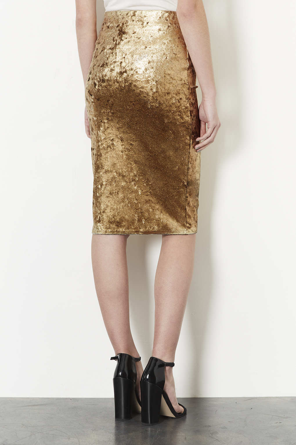 golden top for long skirt