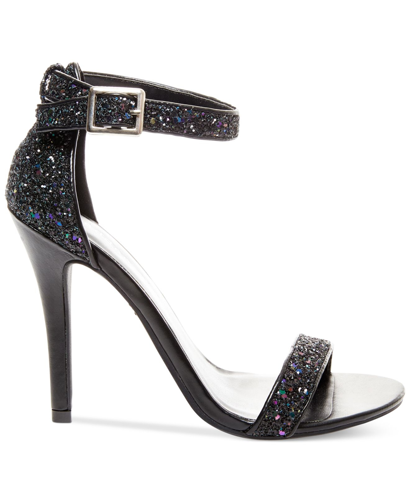 Madden girl Dafney Evening Sandals in Black (Black Glitter) Lyst