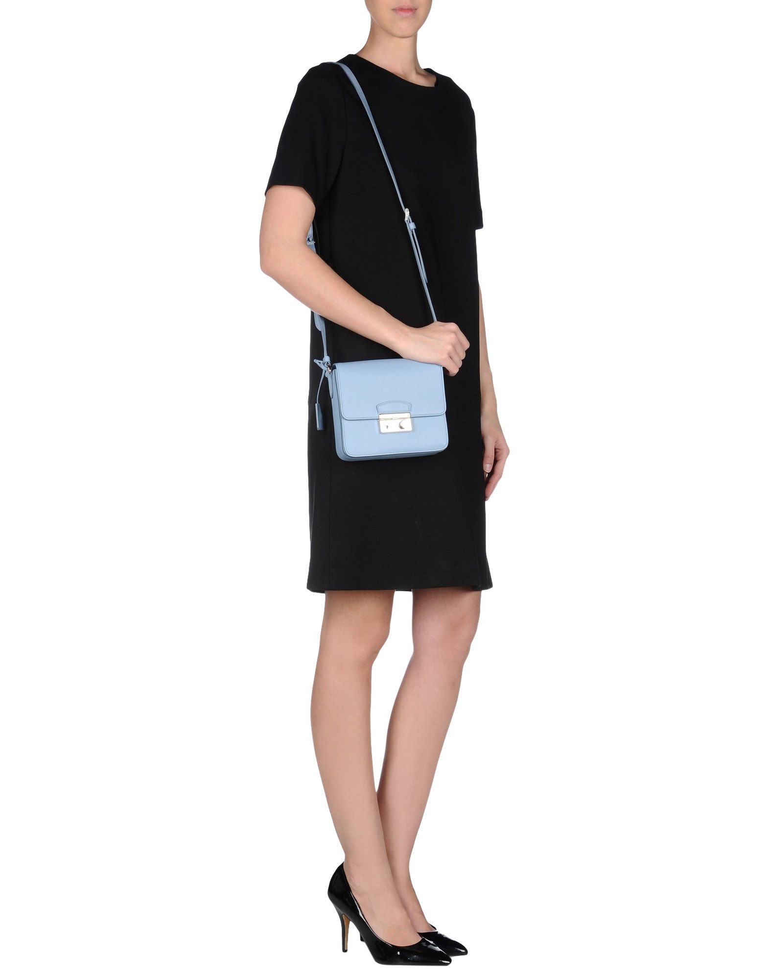 Prada Cross-body Bag in Blue (Sky blue) | Lyst